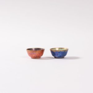 Wedgwood miniature lustre bowls, designed by Daisy Makeig-Jones