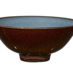 wedgwood, norman wilson bowl, aventurine glaze, turquoise and speckled brown. Each piece is unique, a one off.