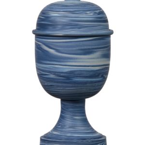 wedgwood marbled jasper covered vase, dated 1992, rare limited edition
